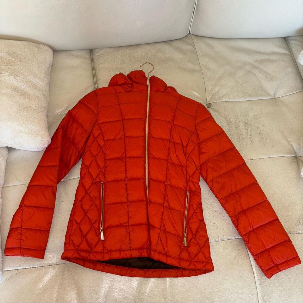 Vintage Micheal Kors Orange Puffer